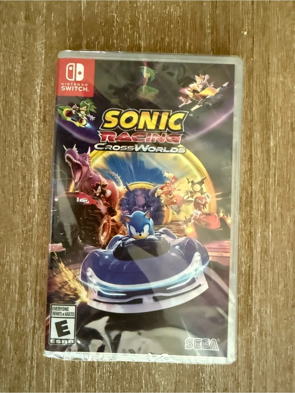 Sonic Racing: CrossWorlds Launch Edition for Nintendo Switch video game NEW!